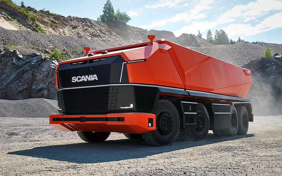 Scanias nye selvkørende lastbil er vildt effektiv