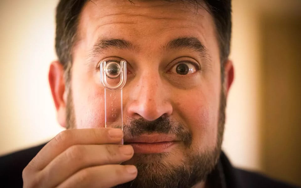 Mojo Vision er en kontaktlinse med Head-Up display