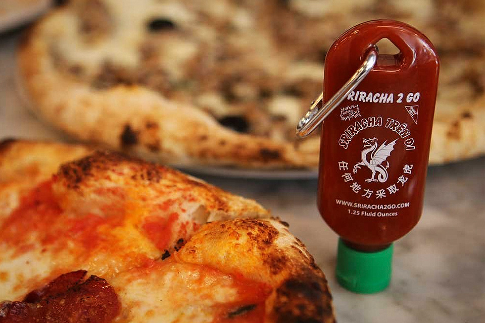 Sriracha2Go hælder chili i din nøglering