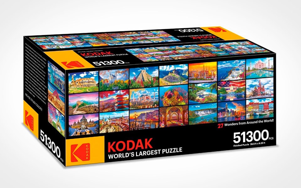 Kodak lancerer verdens største puslespil med 51.300 brikker