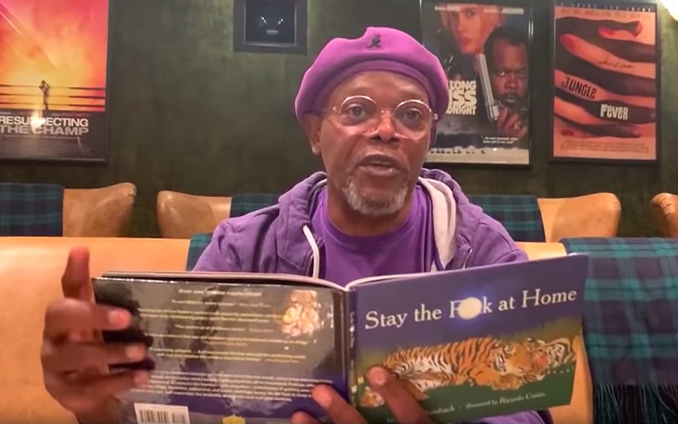 Samuel L. Jackson siger Stay the F**k at Home