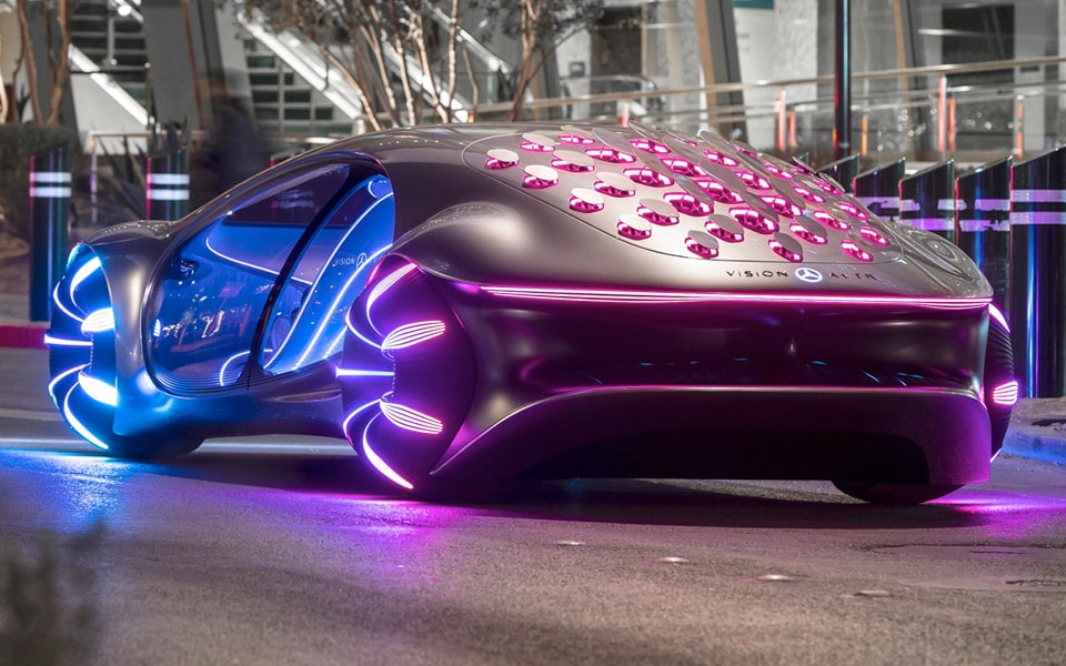 Mercedes og James Cameron har lavet en ekstrem Avatar-bil