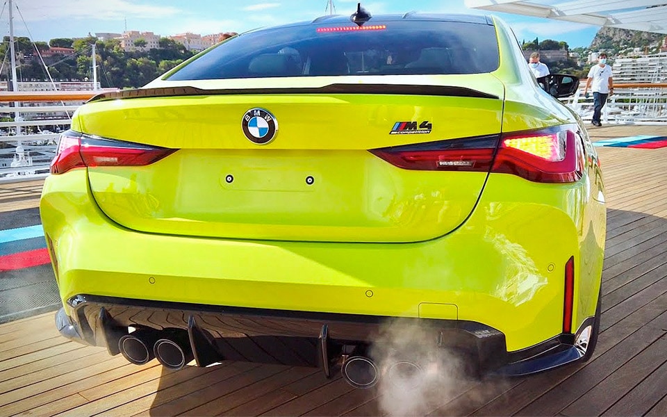 Den nye BMW M4 Competition brøler igennem