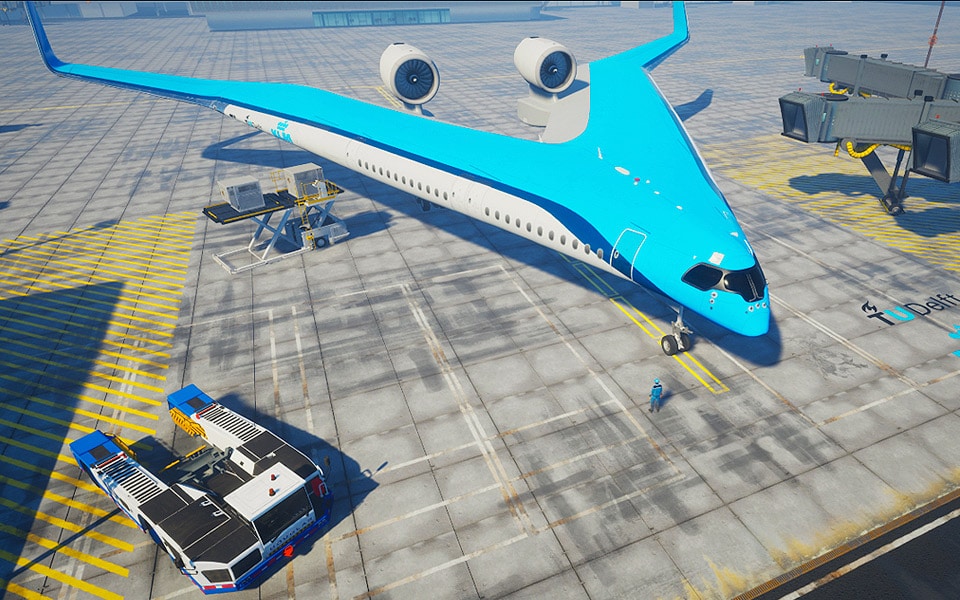 KLM tester fremtidens fly