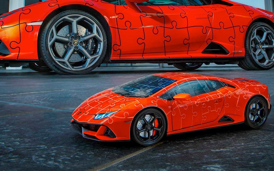 Lamborghini Huracan Puslespil