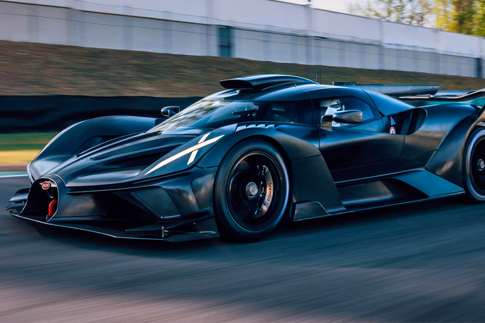 Bugatti Bolide rammer 500 km/t på 20 sekunder