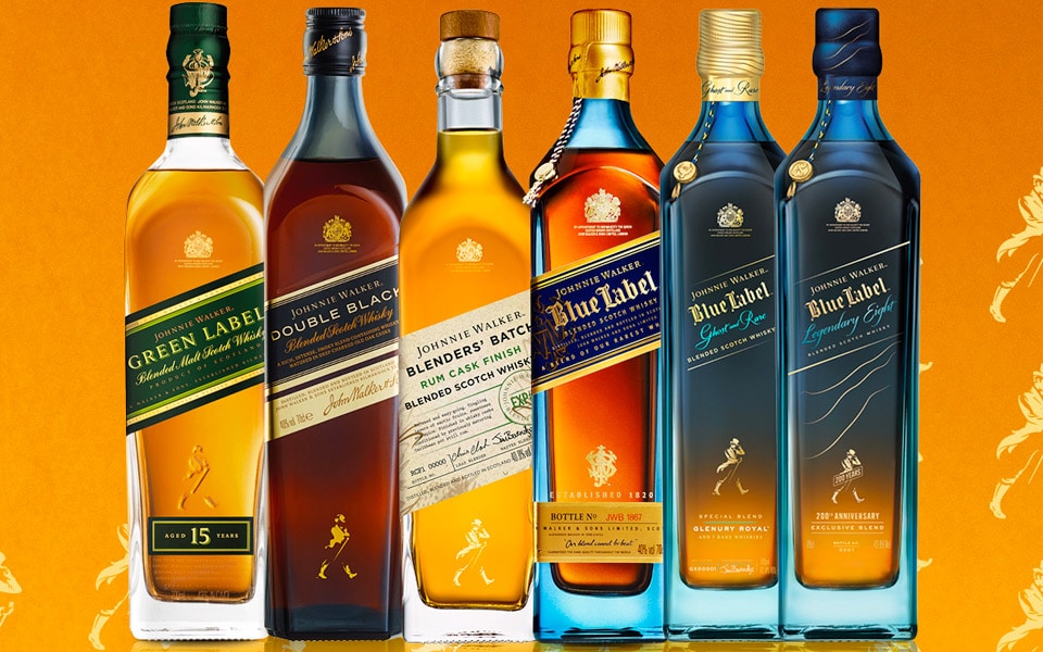 Johnnie Walker fejrer 200 års fødselsdag med online smagning af 6 fantastiske flasker