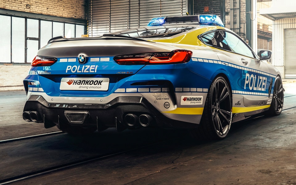 BMW M850i xDrive Polizei Edition