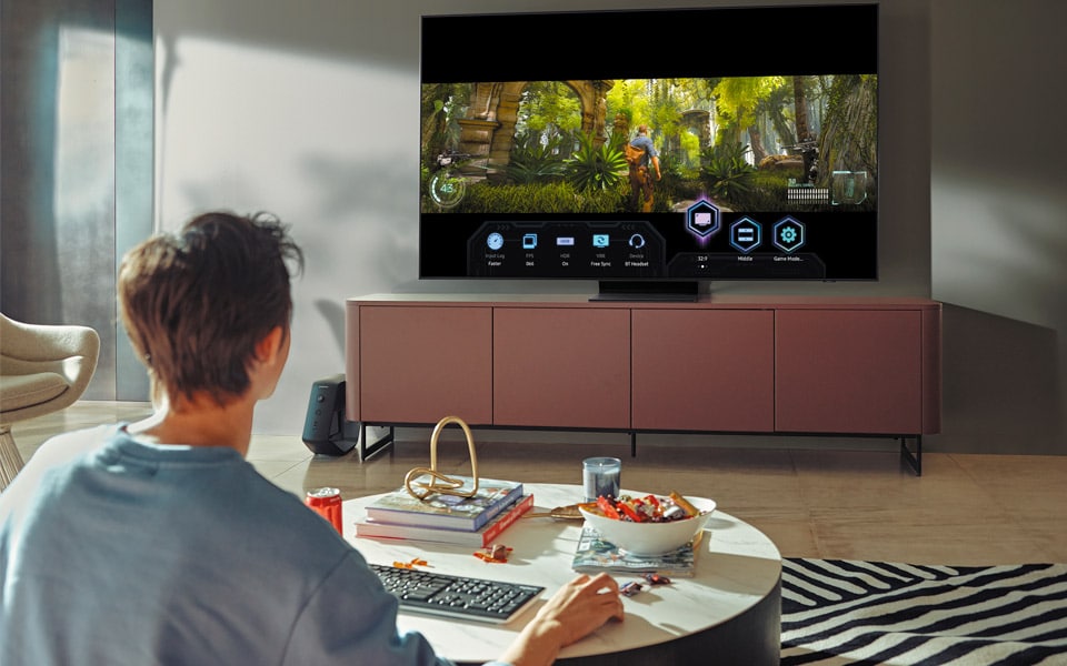 Samsungs nye TV banker din gaming op på next-level