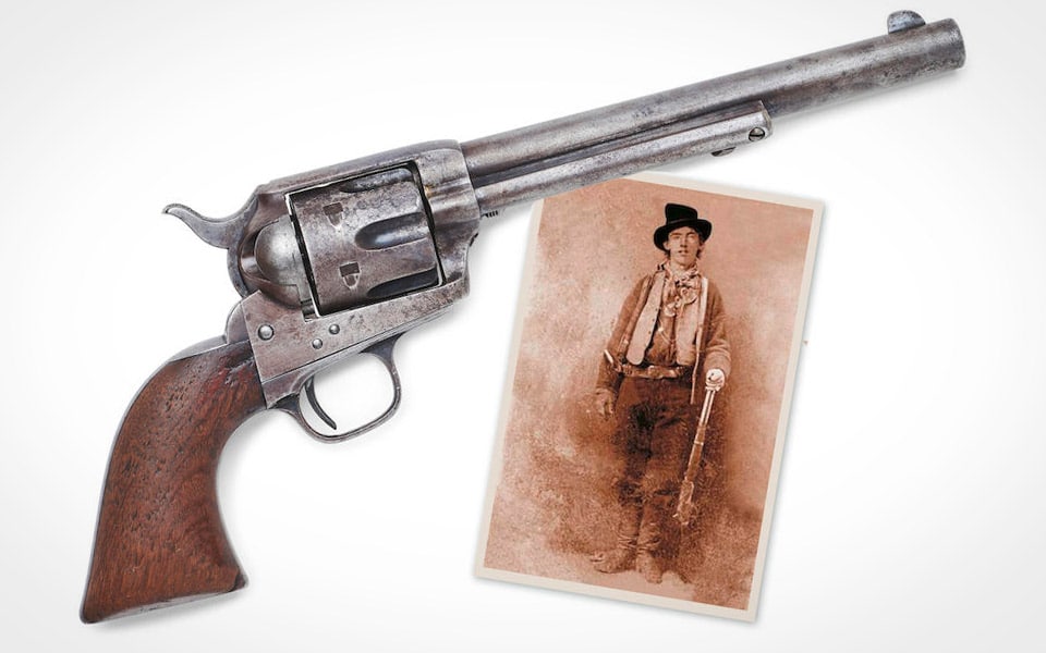 Nu kan du eje revolveren der dræbte Billy The Kid
