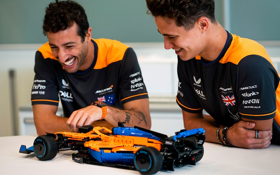 LEGO er klar med en McLaren F1-racer