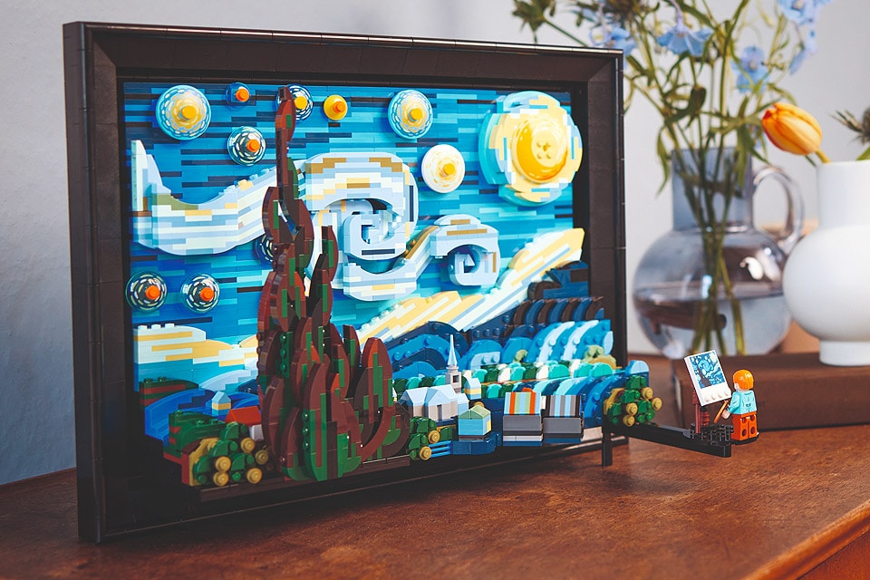 LEGO Vincent van Gogh – Stjernenatten
