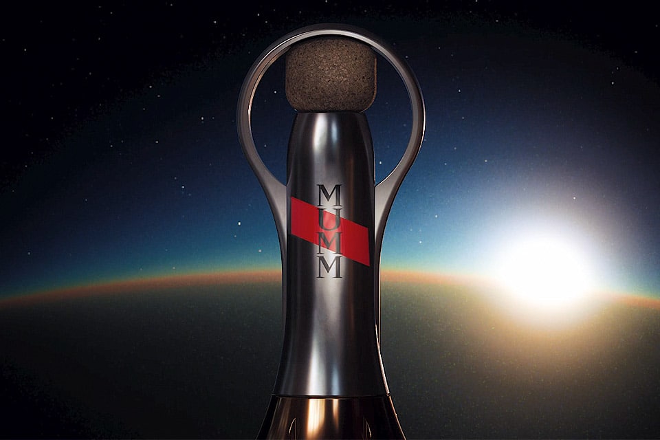 Maison Mumm lancerer verdens første rum-champagne