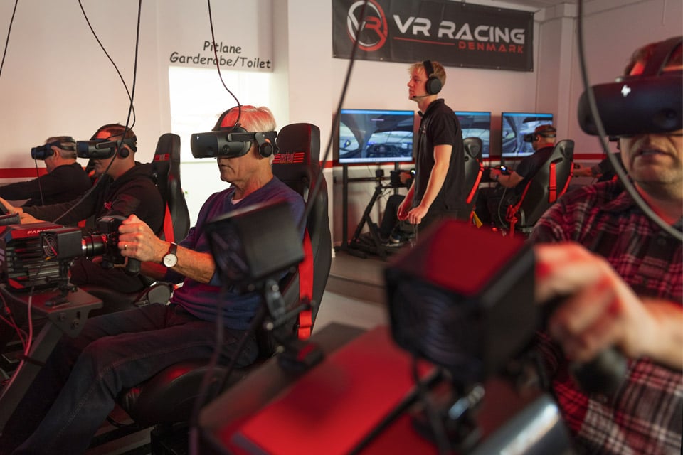 pludselig røg stil VR Racing Denmark