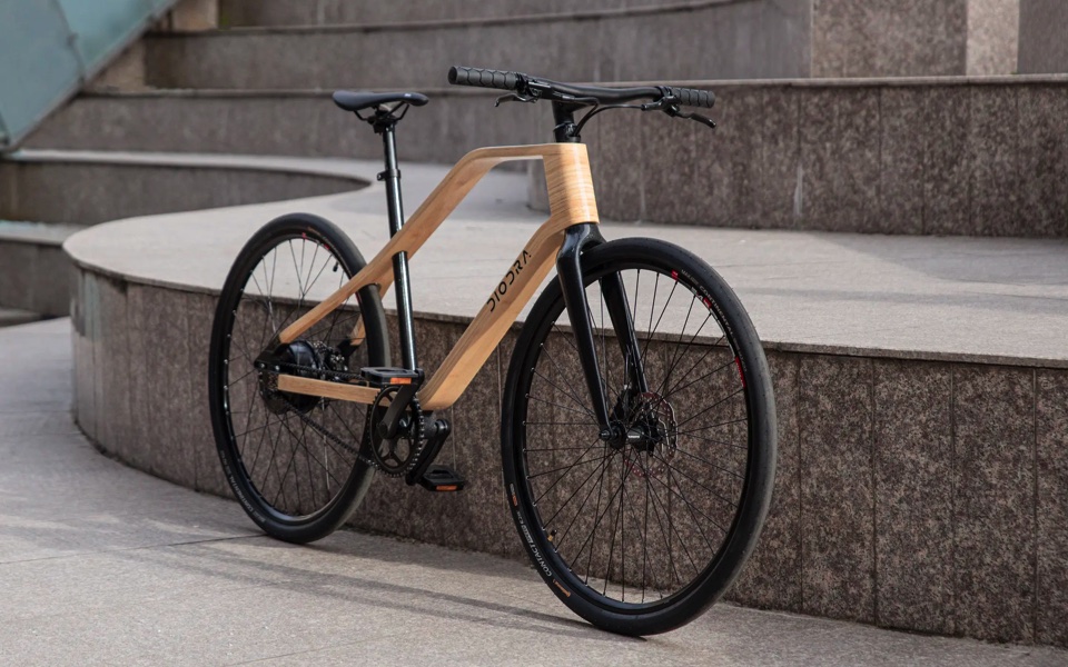 Diodra S3 er verdens letteste el-bambuscykel
