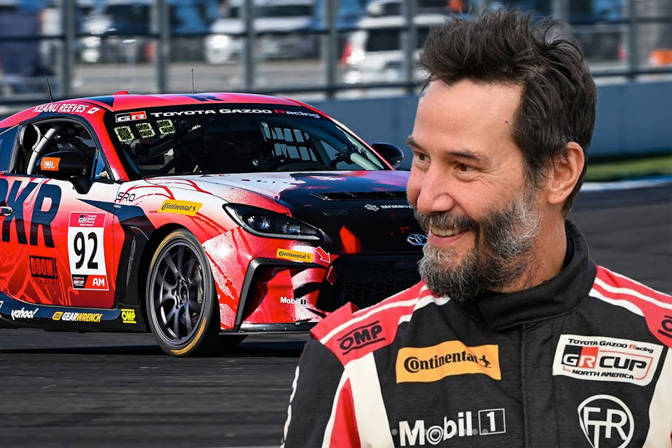 Keanu Reeves fik opfyldt sin racing-drøm