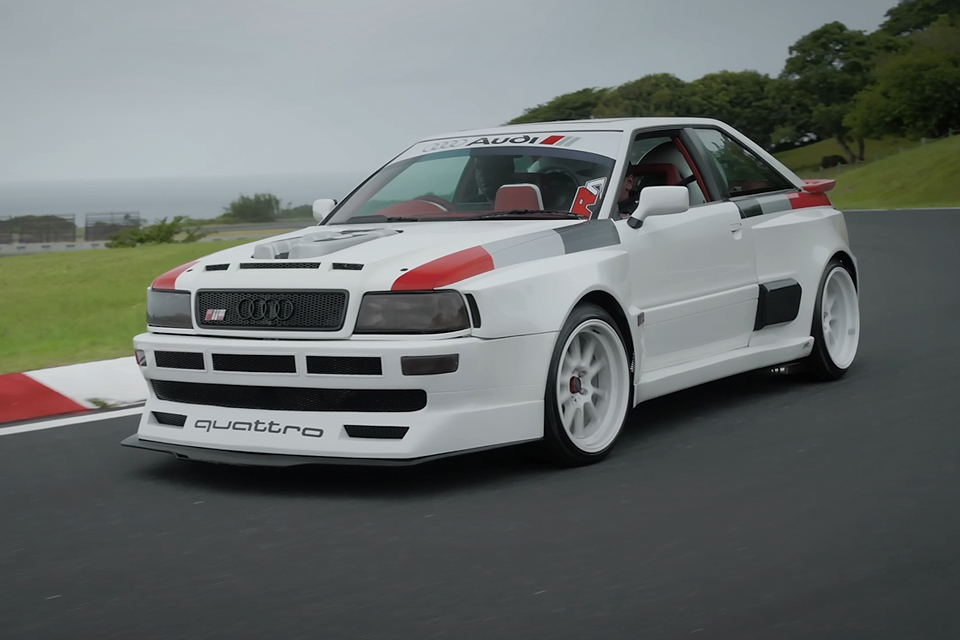 Audi S2 med V10-motor fra en Audi R8