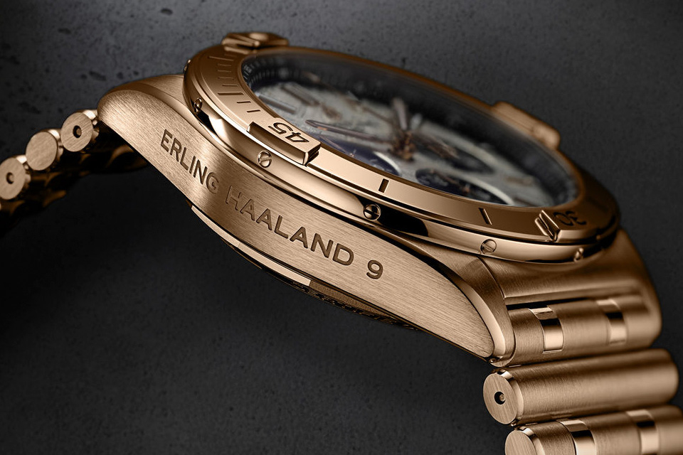 Erling Haaland får sit eget ur fra Breitling