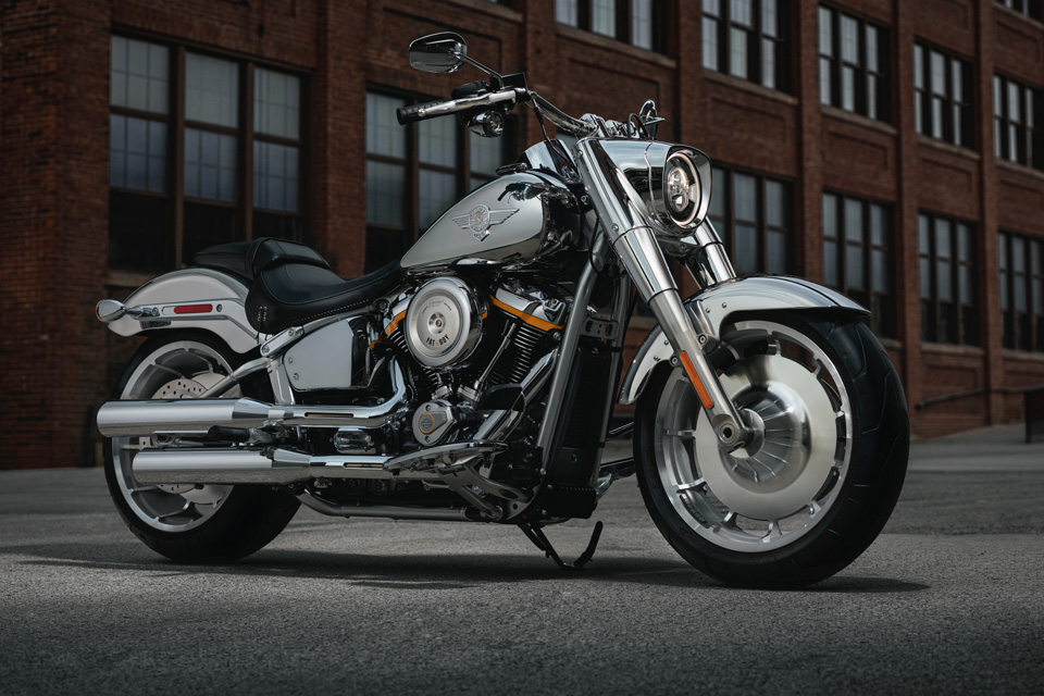 Harley-Davidson Fat Boy Gray Ghost