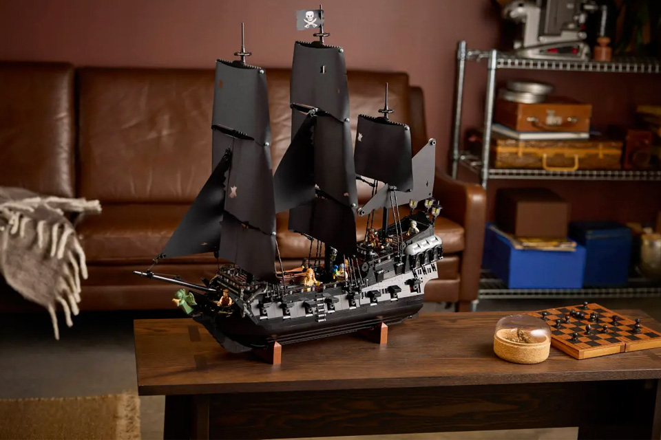 LEGO Kaptajn Jack Sparrows piratskib