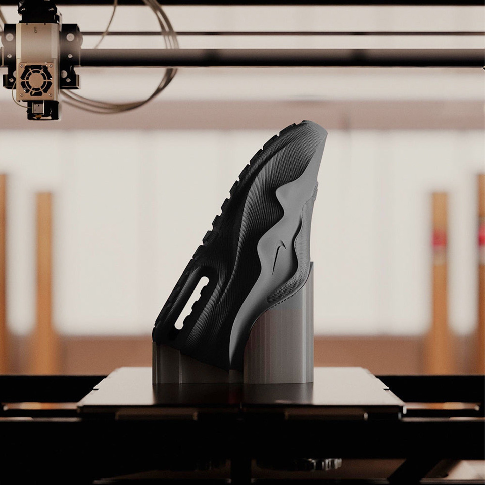 Nike x Zellerfeld Air Max 1000 Black Sneakers