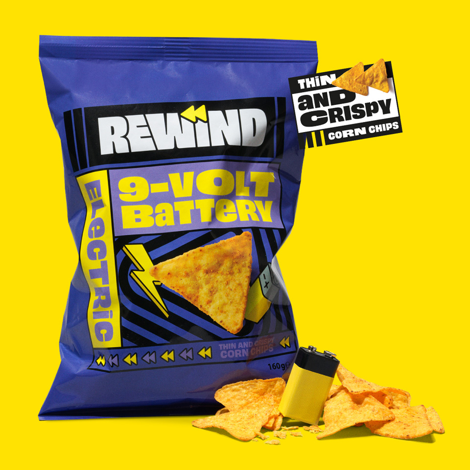 Santa Marias nye chips smager af batterier