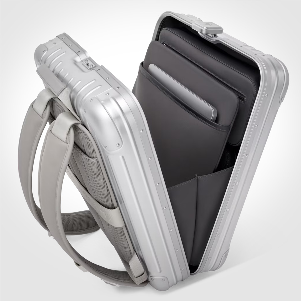 Rimowa lancerer rygsæk i aluminium