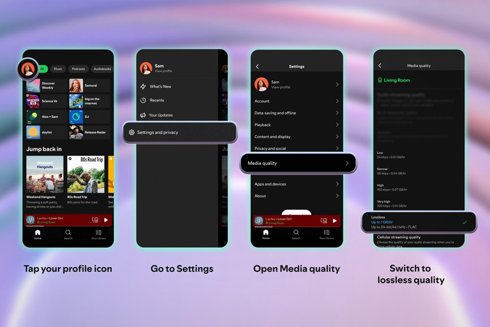 Spotify skruer endelig op for lydkvaliteten med lossless