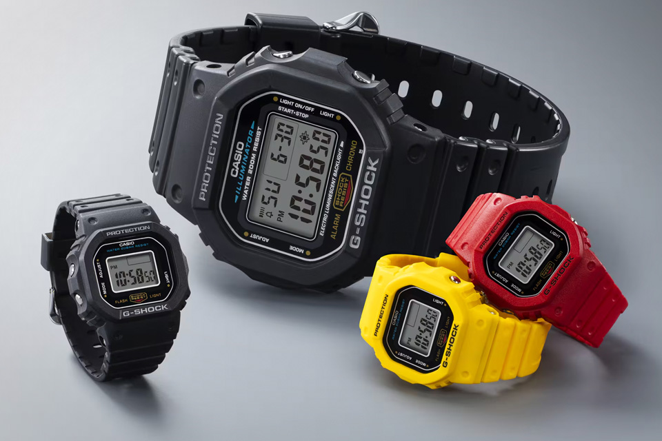 Casios nye G-Shock sidder på fingeren