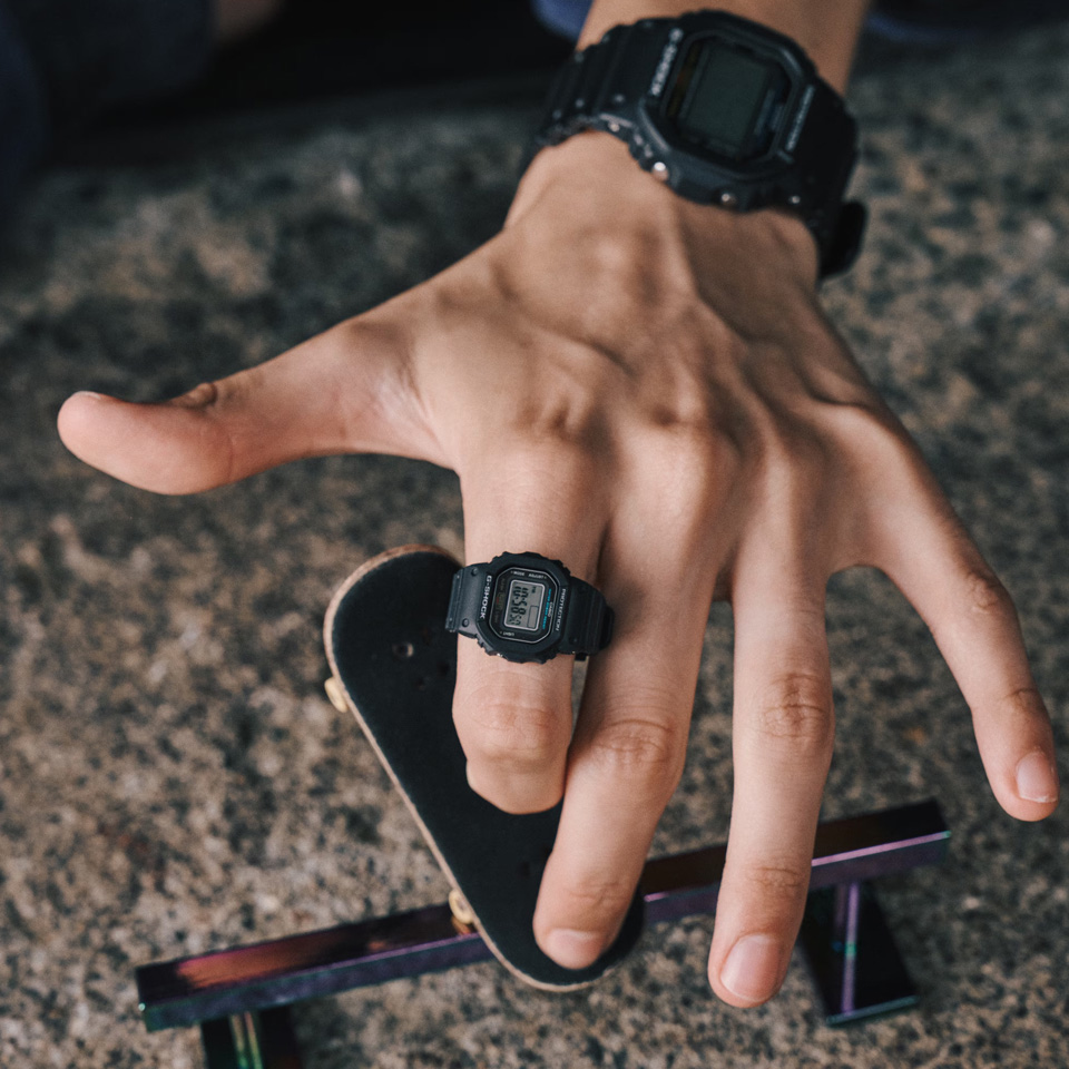 Casios nye G-Shock sidder på fingeren