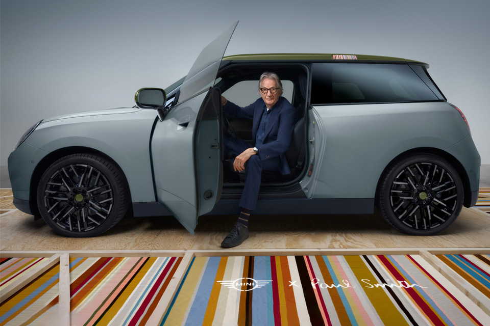 MINI og Paul Smith har lavet en elbil
