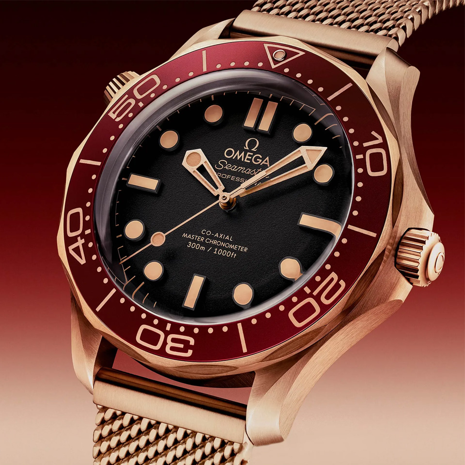 Omega Seamaster Diver 300M Bronze Gold