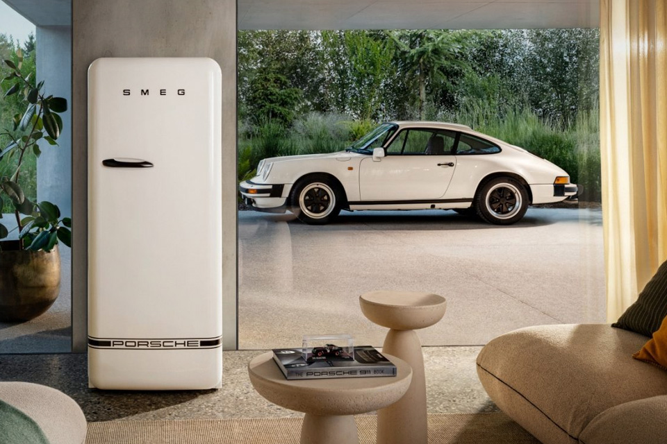 Smeg lancerer køkkenkollektion i samarbejde med Porsche