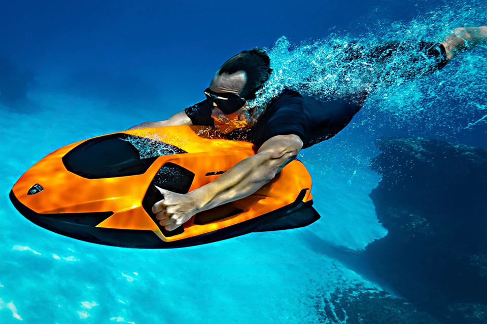 SEABOB er en Lamborghini til undervandsbrug