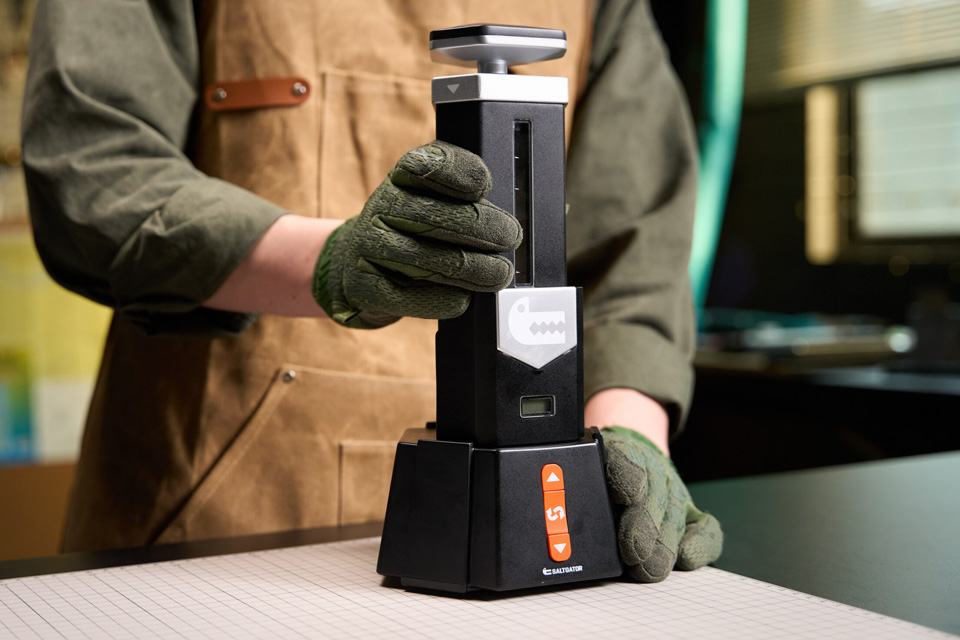 Saltgator er en 3D-gummiprinter