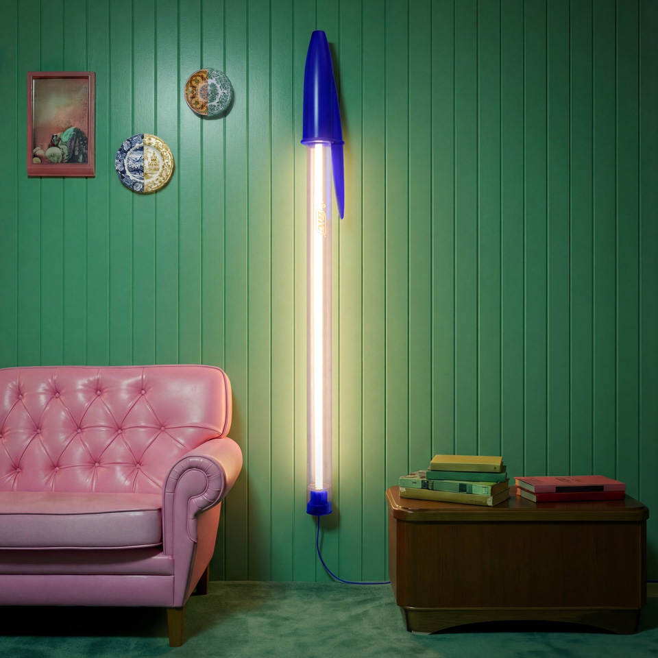 Seletti x BIC lamp