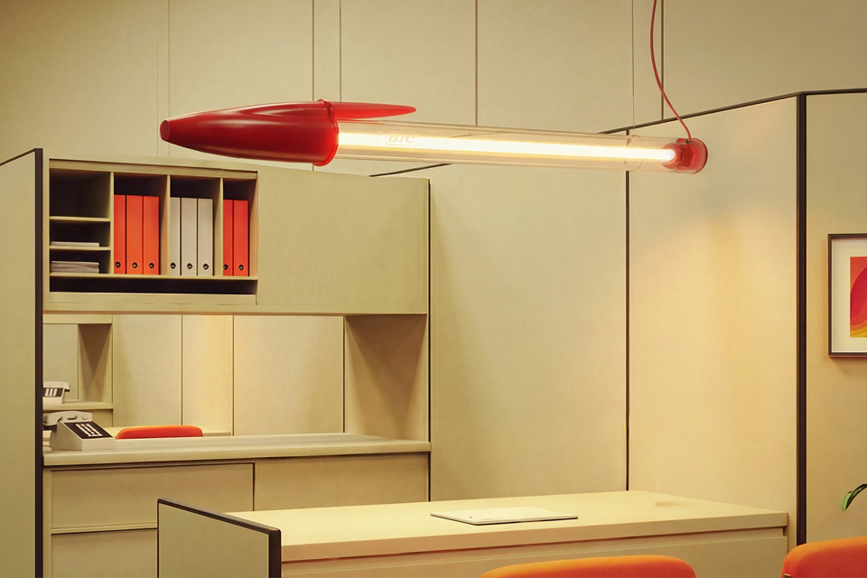 Seletti x BIC lamp