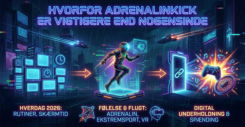 Måder at få adrenalinkick for mænd i 2026 gennem ekstremsport og virtuel virkelighed