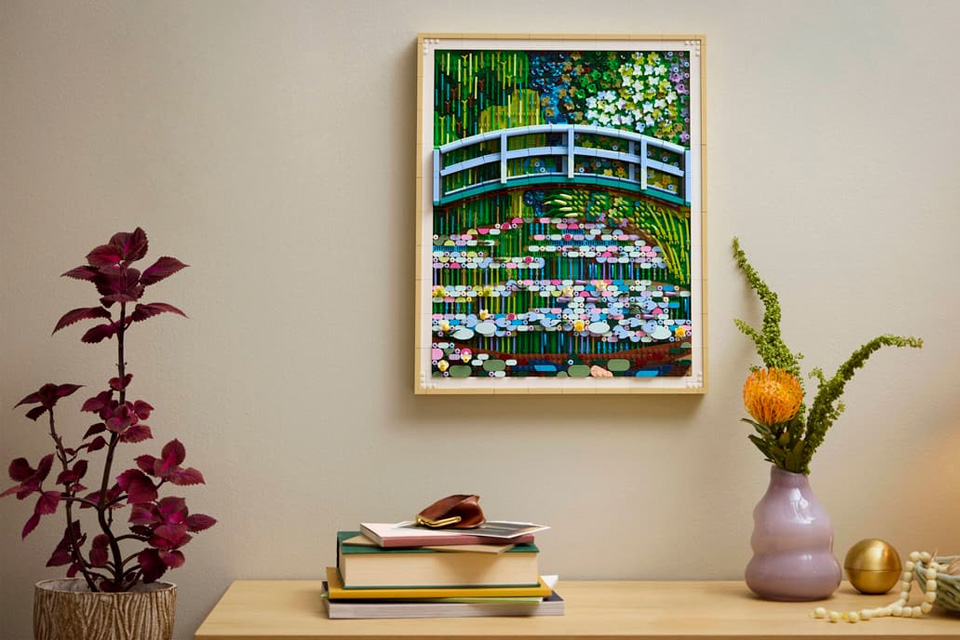 LEGO Claude Monet – Den japanske bro over åkandedammen