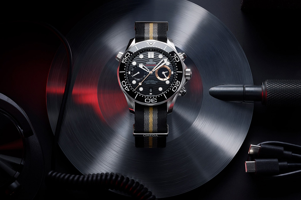 Omega Seamaster Diver 300M Chronograph 007 First Light